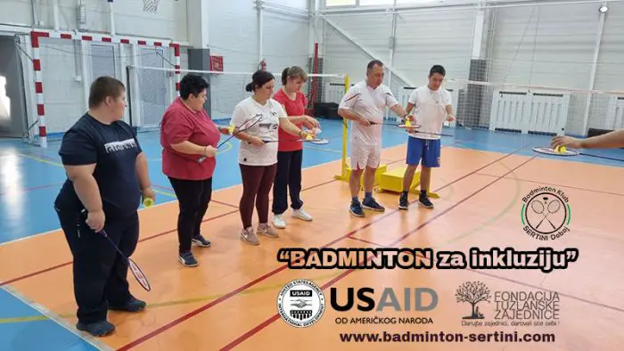 FOTO: Dobojski Info | DOBOJ: Badminton Klub Sertini Doboj pokreće "Badminton za inkluziju"