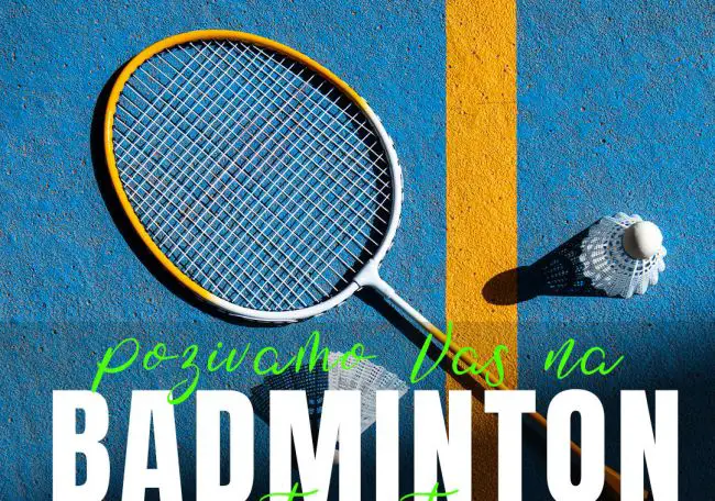 DOBOJ: Badminton klub "Sertini" gostuje u Sport parku Rudanka