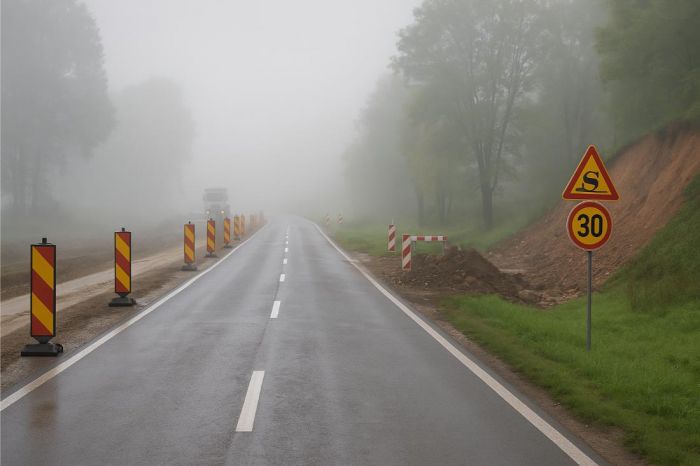 FOTO: Dobojski Info | PUTEVI: Vozačima se savjetuje oprez zbog radova, magle i klizišta