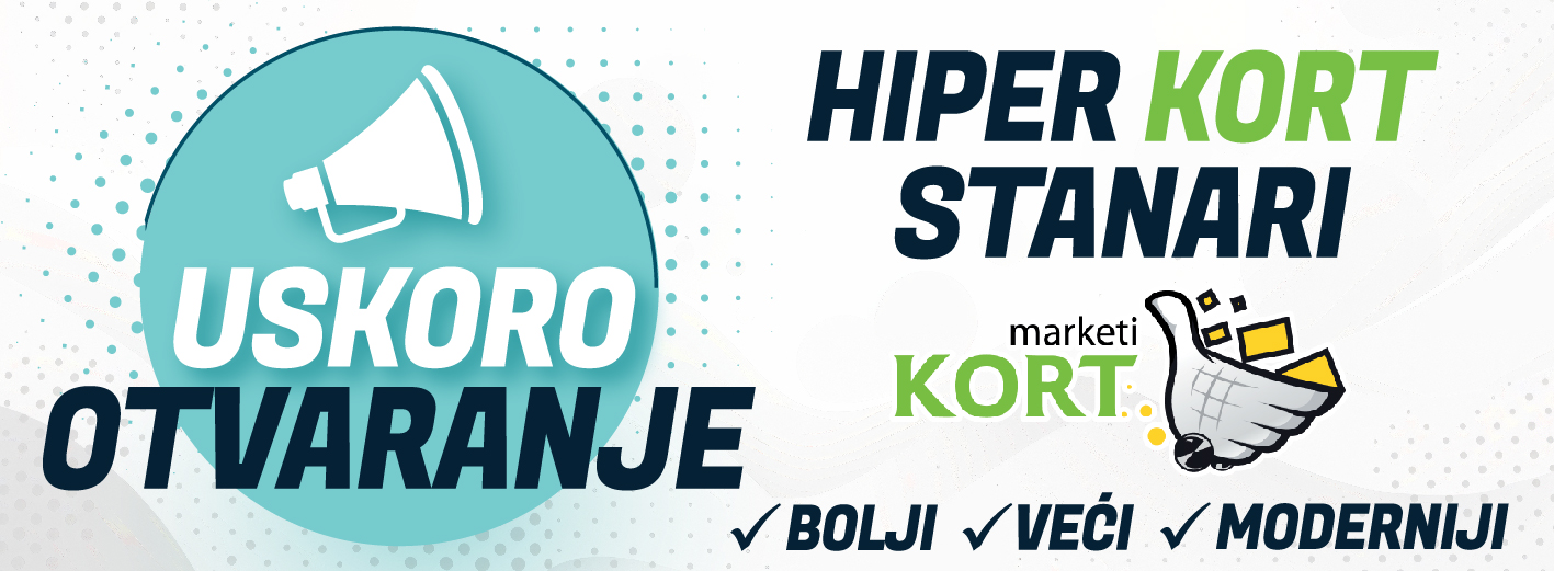 USKORO NA NOVOJ LOKACIJI HIPER KORT STANARI! 