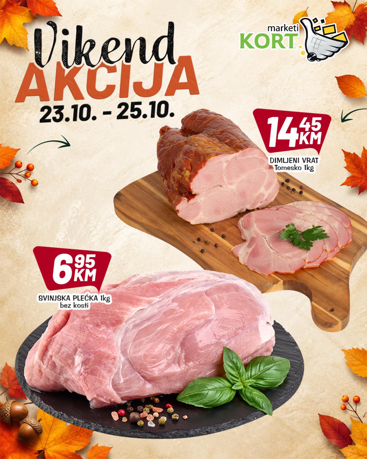 vikend akcija marketi KORT 23 25 10 2026 00