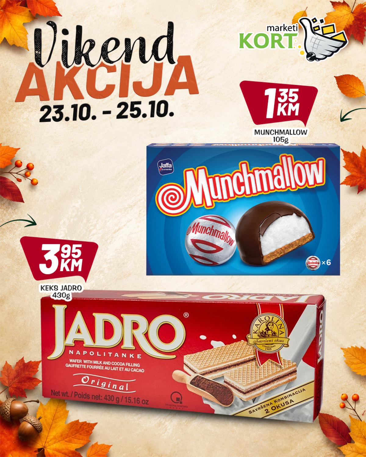 vikend akcija marketi KORT 23 25 10 2026 04