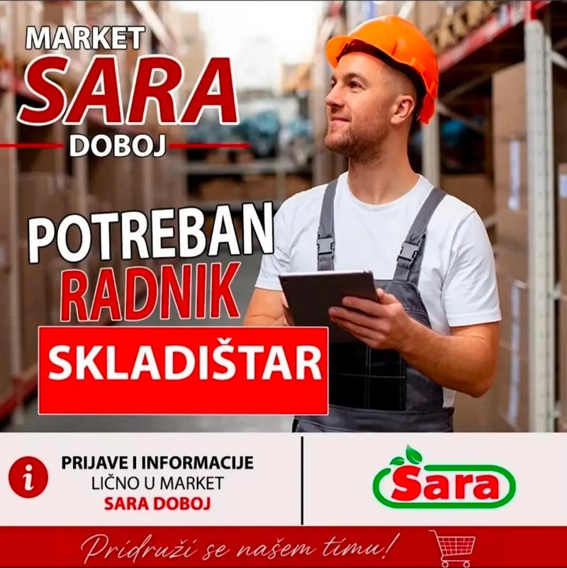 market SARA Doboj oglas za posao 02