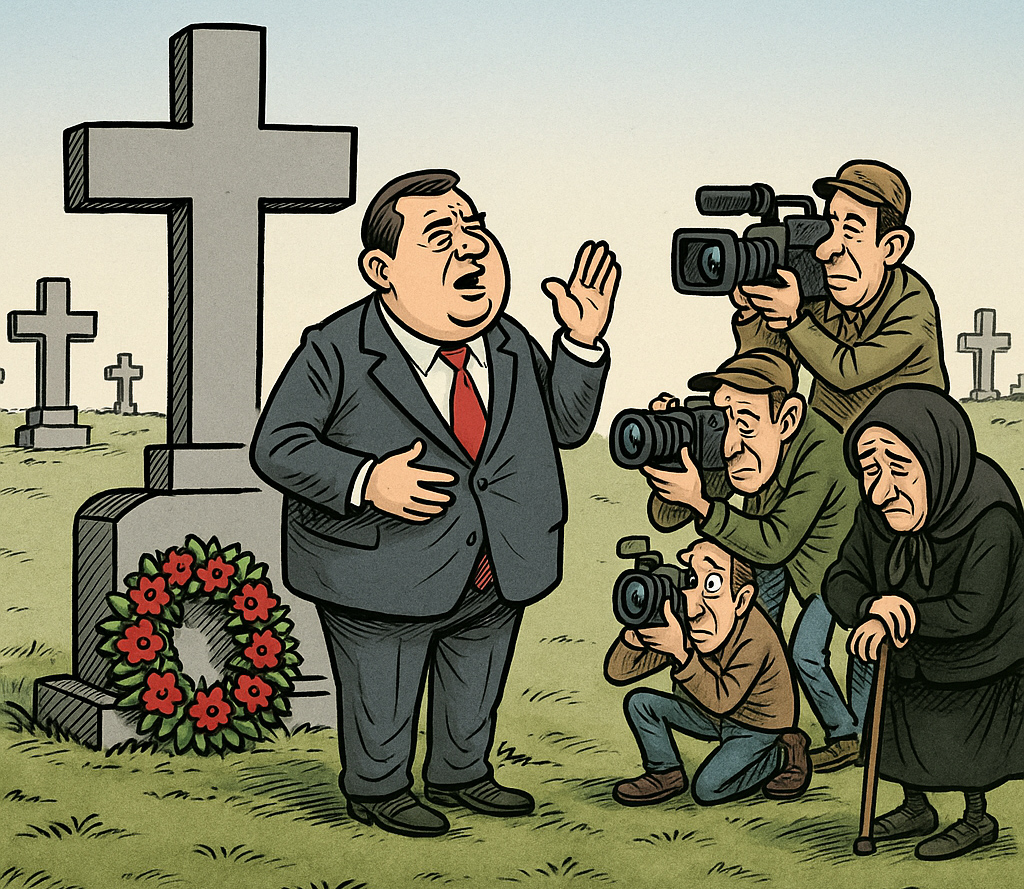 U DOBOJU I MRTVI U SLUŽBI POLITIKE: Komemoracije pretvorene u propagandne pozornice