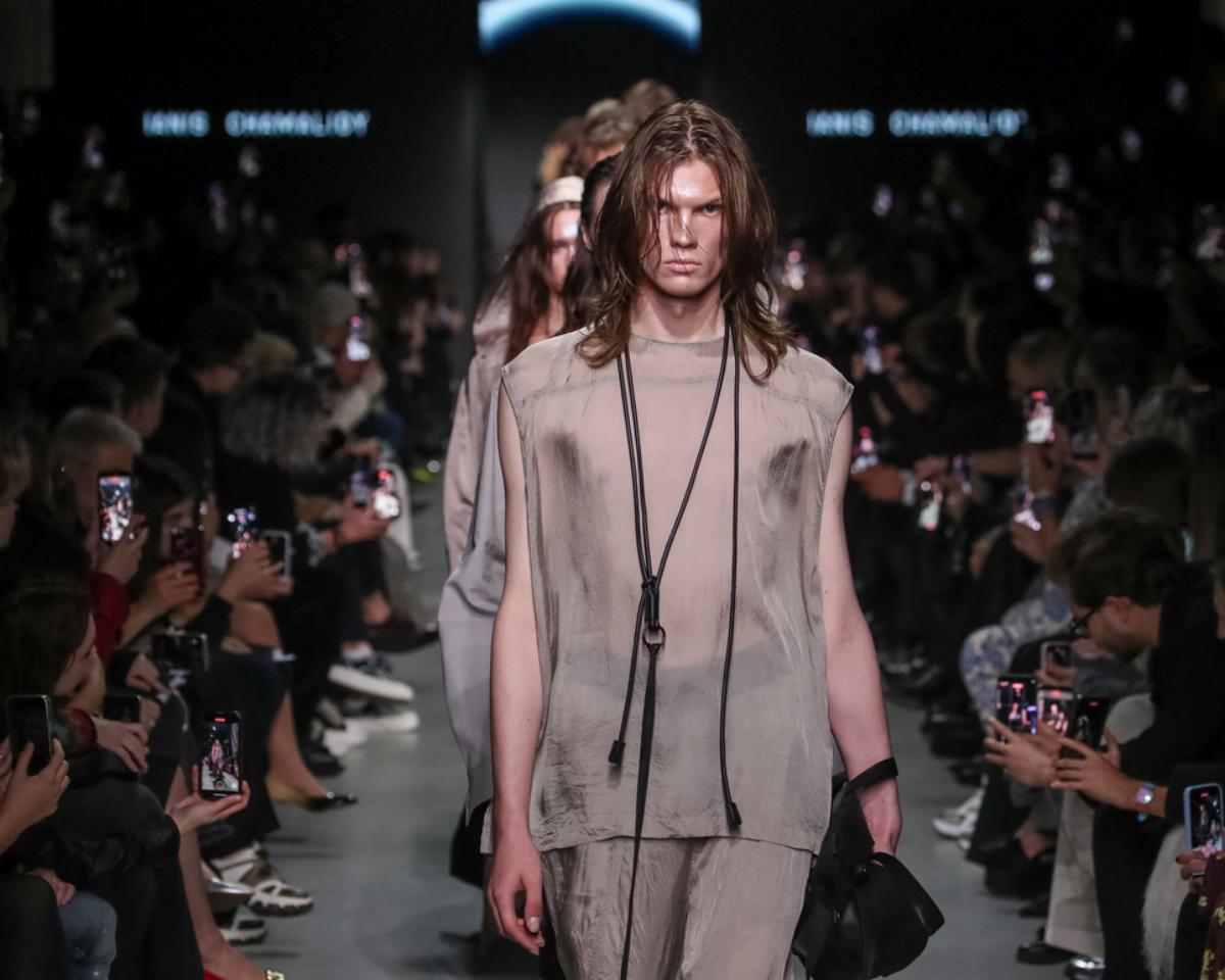 Ianis Chamalidy na Moscow Fashion Week