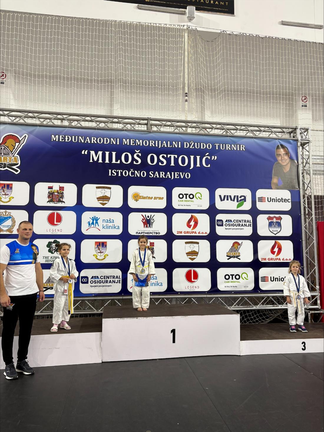 Anja Nikolic osvojila dvije zlatne Lamija Halilcevic srebrnu medalju 01
