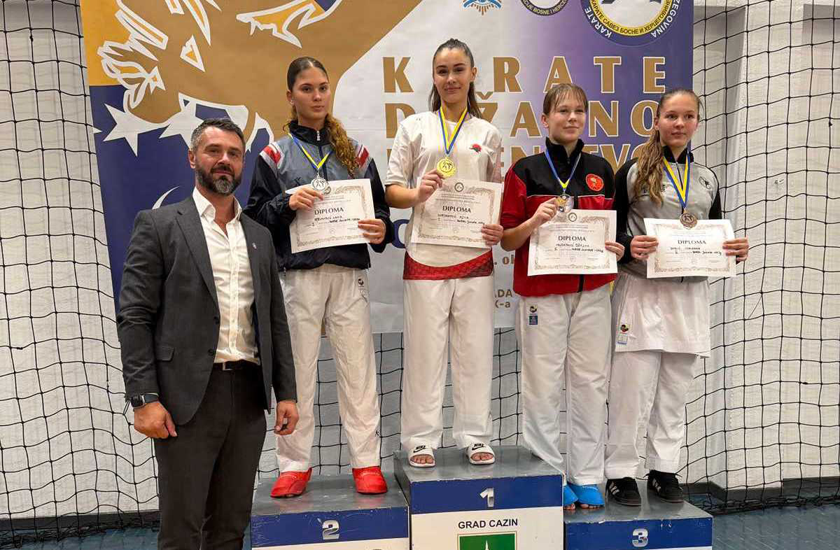 Lana Stevanović viceprvakinja BiH – Karate klub „Sloga“ uspješan na Državnom prvenstvu