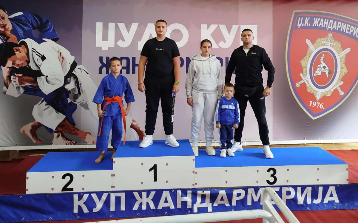 Dzudo klub Morote Petrovo na Kupu Zandarmerije Beograd 01