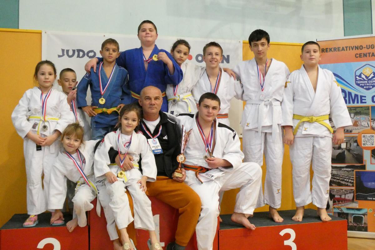 SHIDO OPEN 2025: Džudisti Ozrena osvojili tri zlata u Celju