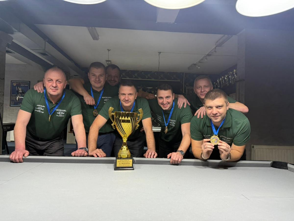 PRVENSTVO BiH: Sports Pub Doboj osvojio titulu ekipnog prvaka