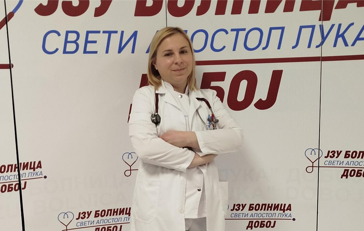BOLNICA DOBOJ: Dr Željana Panić imenovana za novu načelnicu Službe za pulmologiju