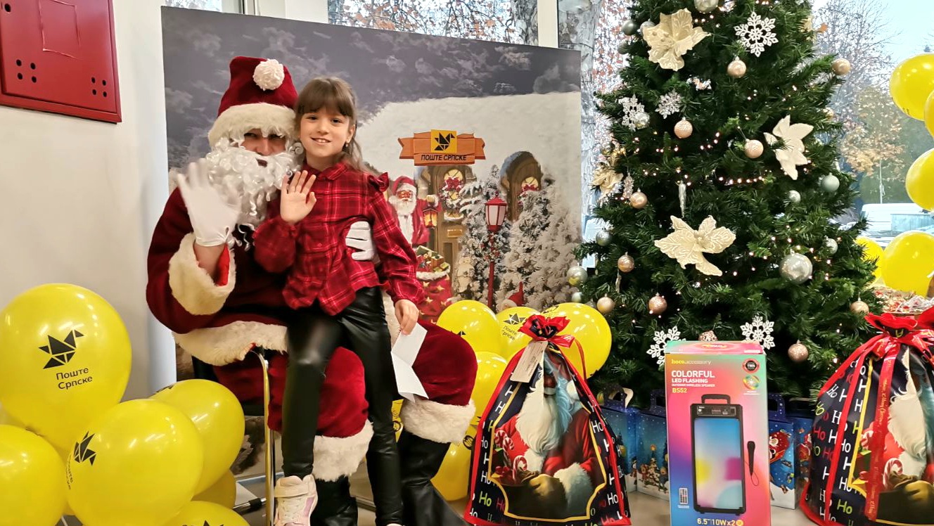 DOBOJ: Anja Vasiljević iz Kakmuža napisala najljepše pismo Djeda Mrazu