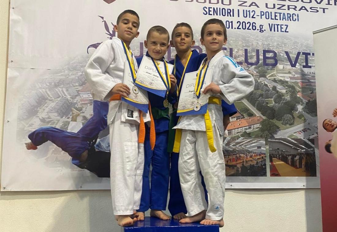 DOBOJ: Srebro i bronza za Džudo klub Ozren na državnom prvenstvu u Vitezu