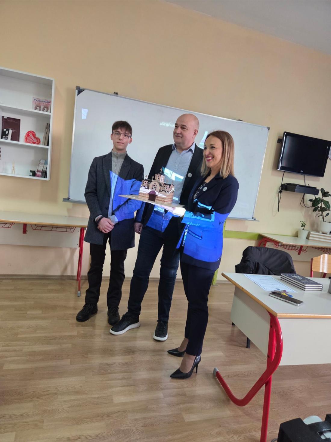 DOBOJ Gimnazija i Tehnicka skola zajedno obiljezile 155 godina od rodjenja Jovana Ducica 05