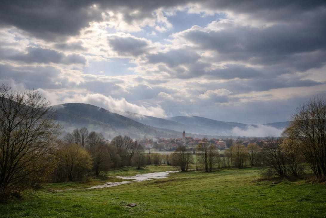VRIJEME: Promjenljivo oblačno i toplije, ponegdje moguća slaba kiša