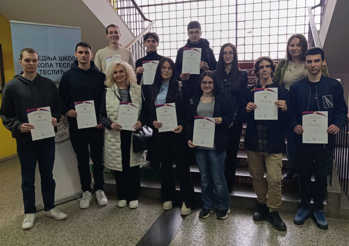 DOBOJ: Učenici Saobraćajne i elektro škole među najboljima na regionalnom takmičenju iz matematike