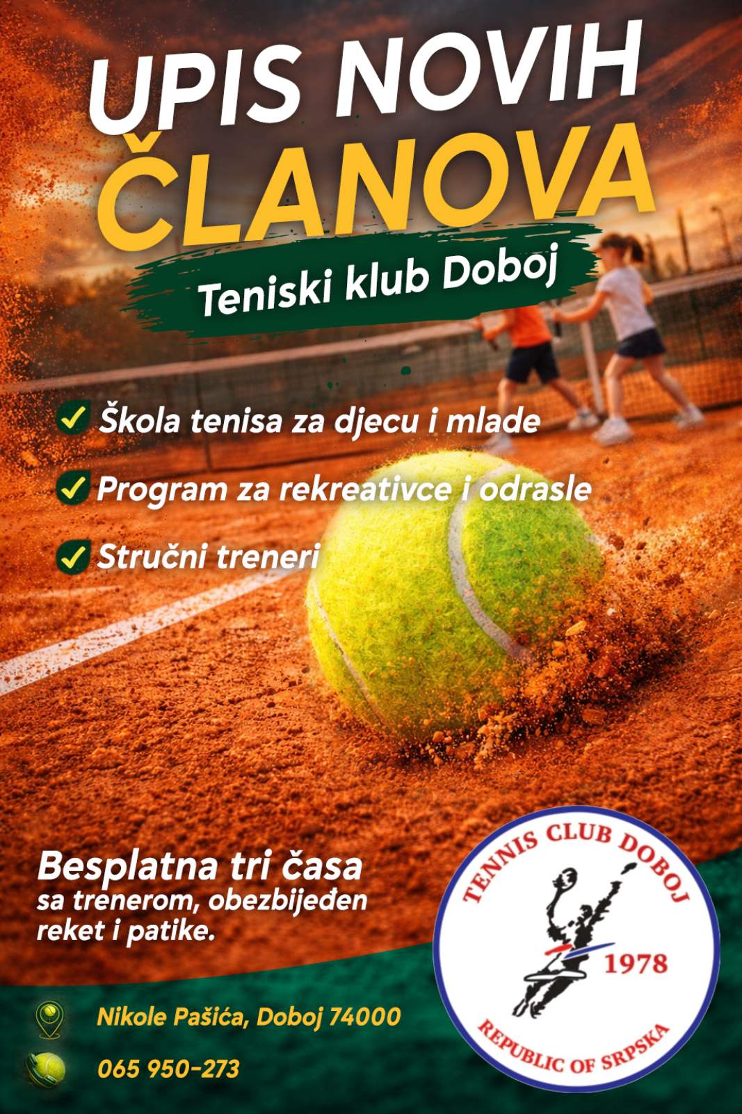 Skola tenisa TK Doboj 11