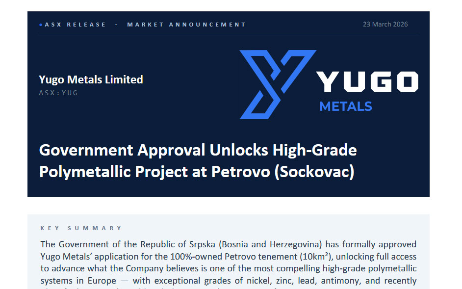 VLADA ODOBRILA: Veliki rudarski projekat u Petrovu otvara novo poglavlje eksploatacije metala