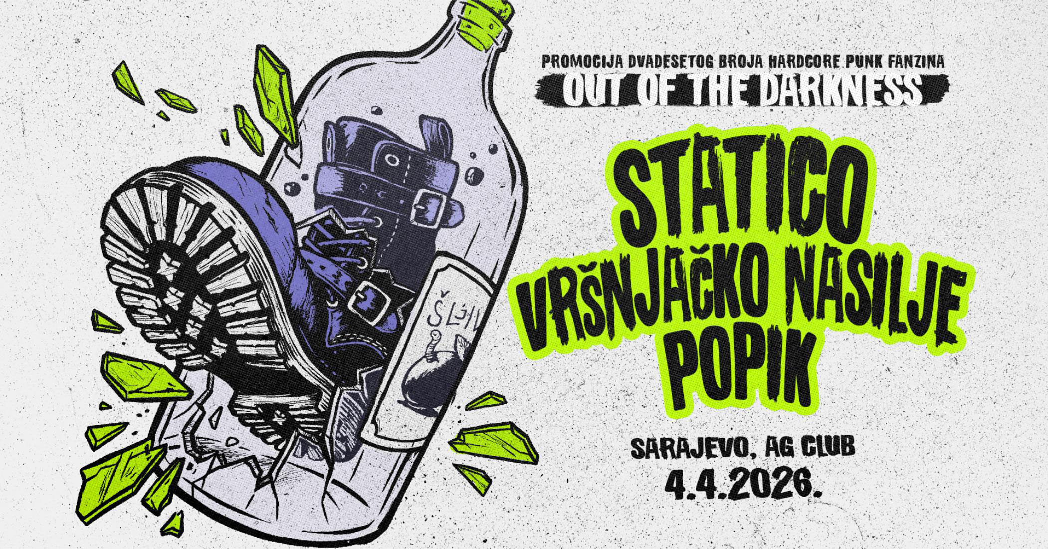 Decenija DIY otpora: Sarajevo domaćin promocije fanzina „Out of the Darkness“