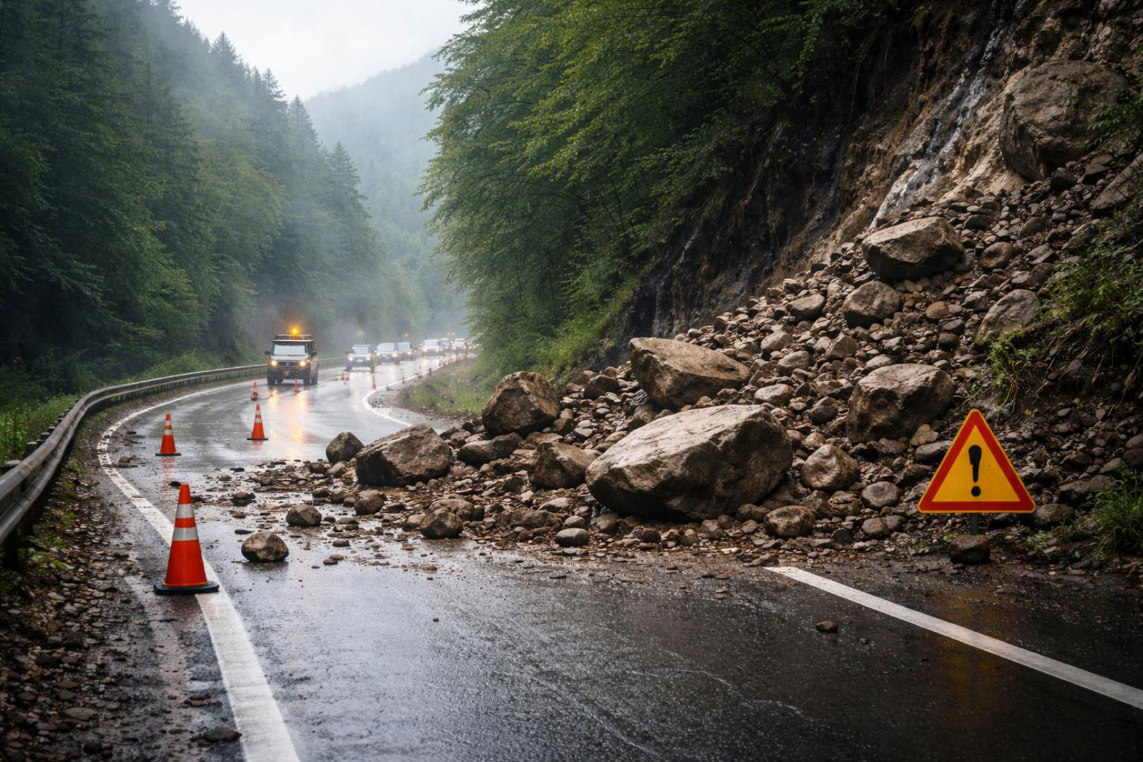 PUTEVI: Oprez - učestali odroni