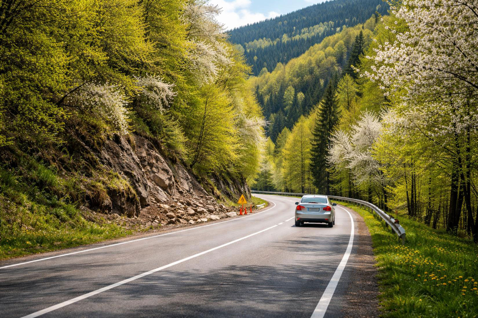 PUTEVI: Saobraćaj bez većih zastoja, ali radovi i odroni usporavaju vožnju