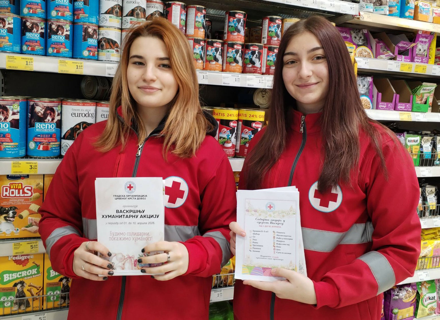 DOBOJ: U vaskršnjoj akciji podržano 60 ugroženih sugrađana