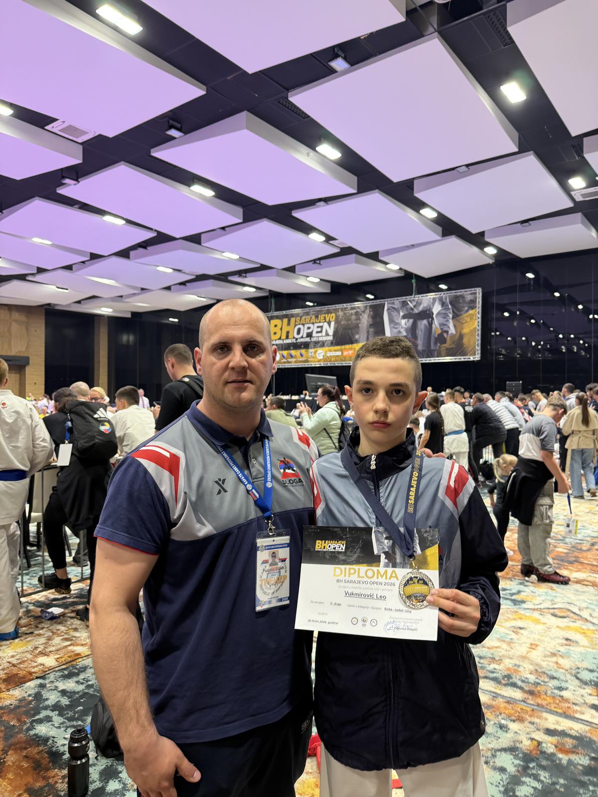 DOBOJ Karatisti Sloge briljirali u Sarajevu 06