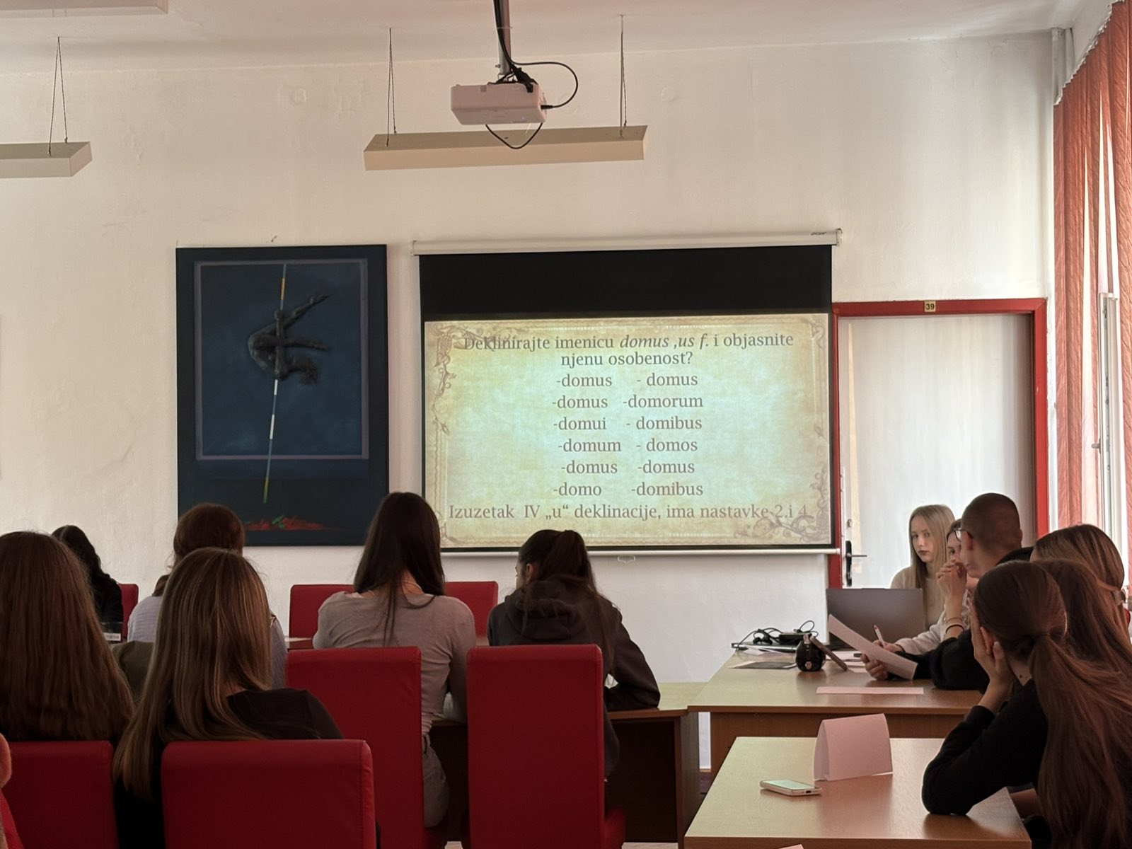 DOBOJ Gimnazija Medicinska i Ekonomska skola zajedno u takmicenju iz latinskog jezika 01