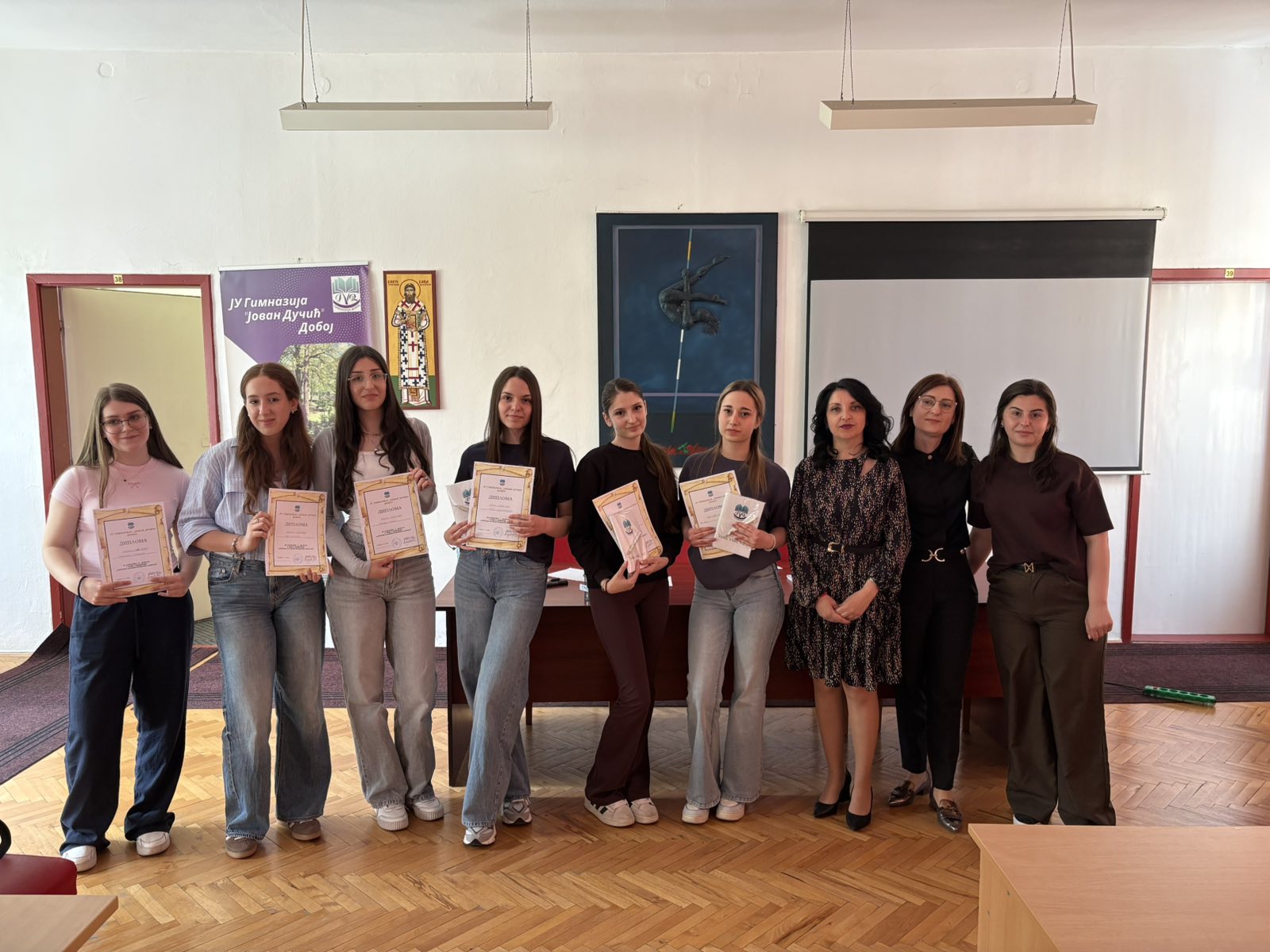 DOBOJ Gimnazija Medicinska i Ekonomska skola zajedno u takmicenju iz latinskog jezika 02
