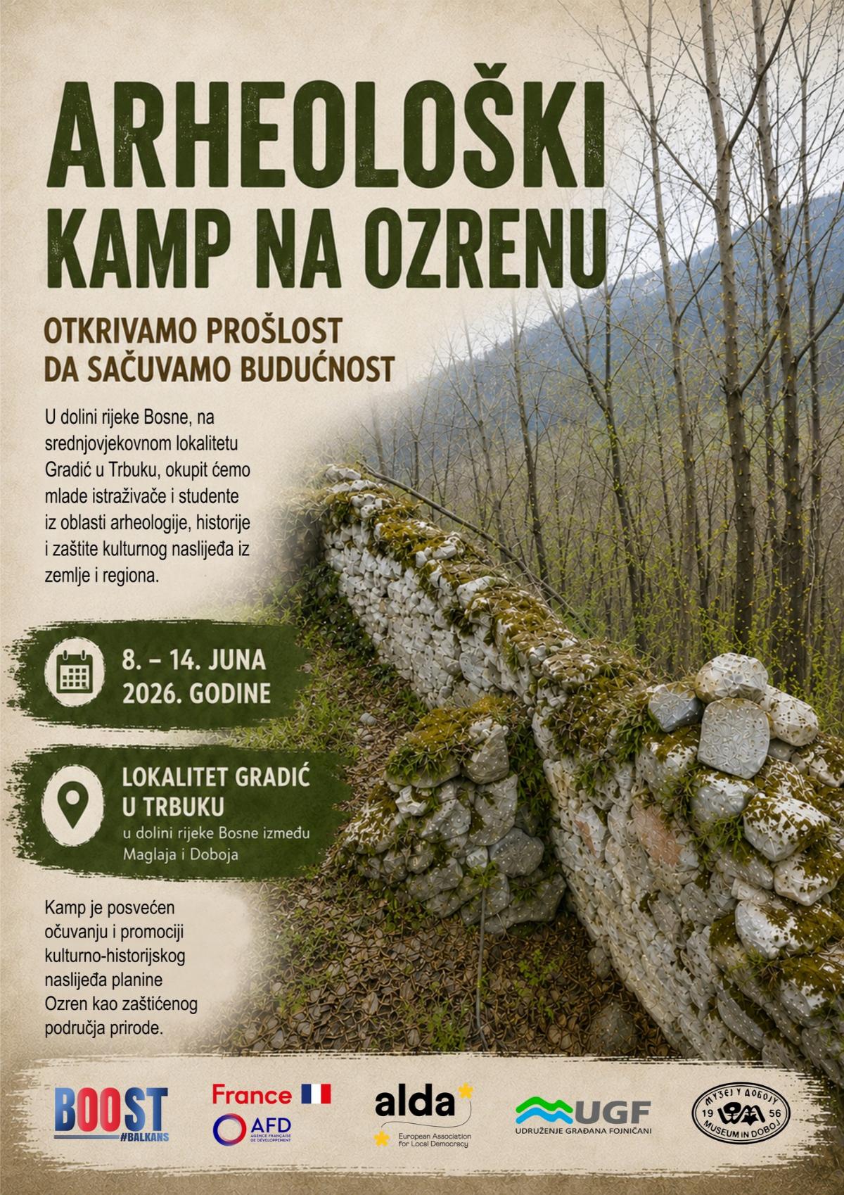 Arheoloski kamp na Ozrenu01