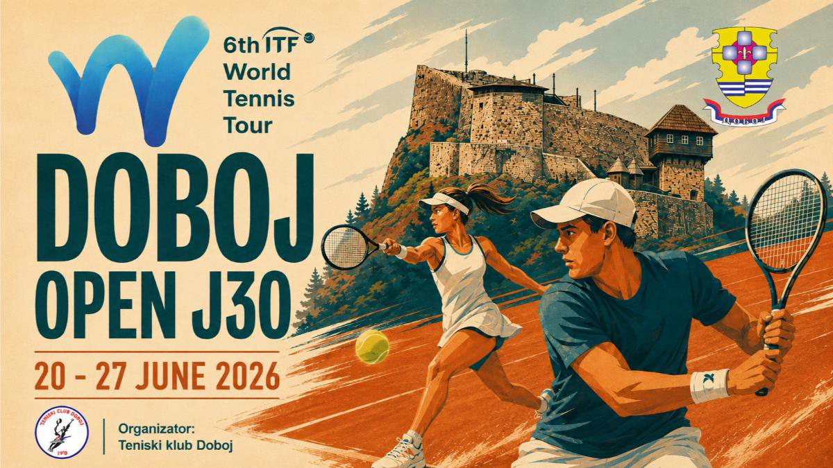 Doboj Open J30: Sedmica svjetskog juniorskog tenisa ponovo stiže u Doboj