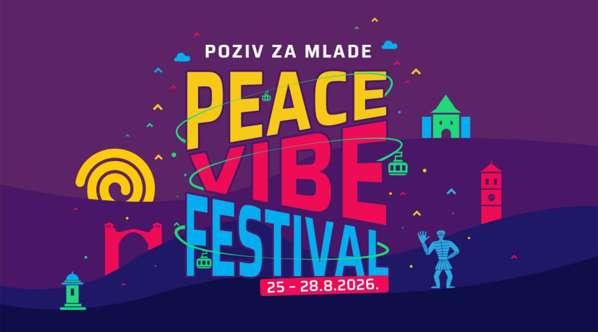 Mladi iz Doboja mogu na Peace Vibe Fest: Prijave otvorene do 10. avgusta