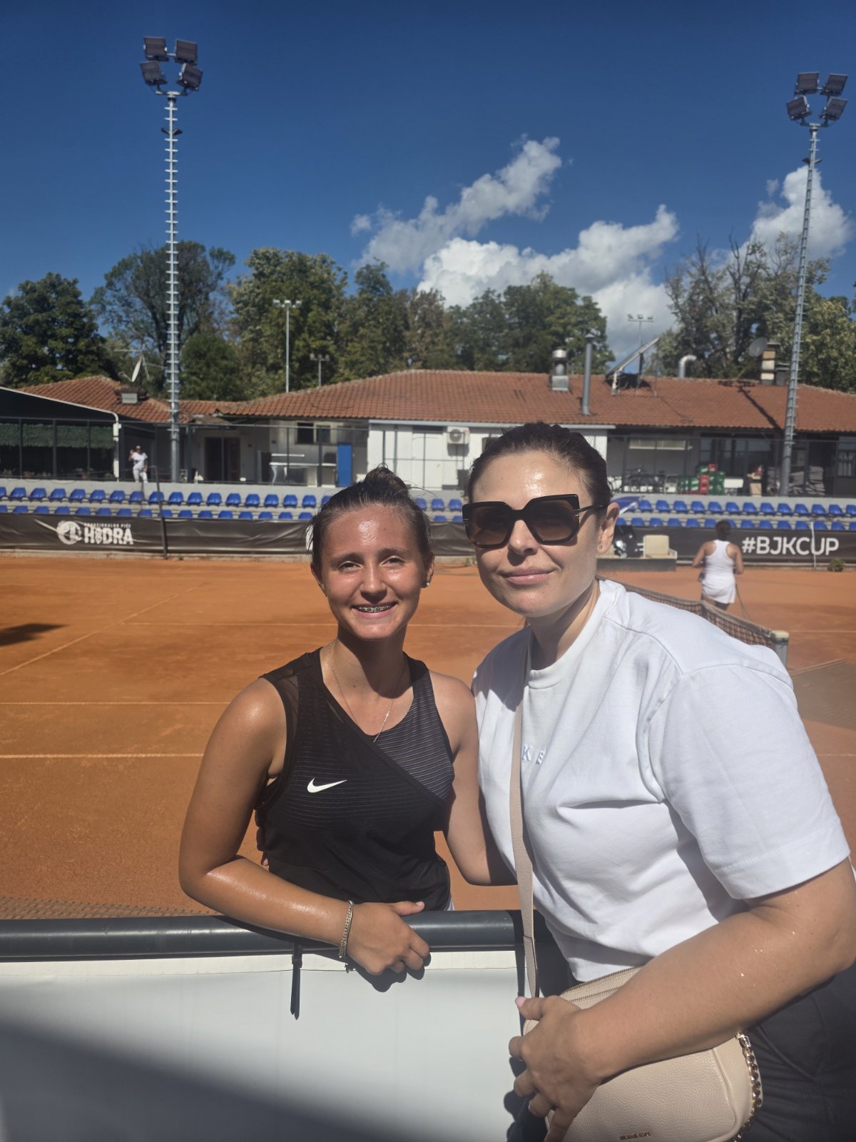 Sara Tripic TK Doboj i Danijela Ćapin pomocnik ministra za sport