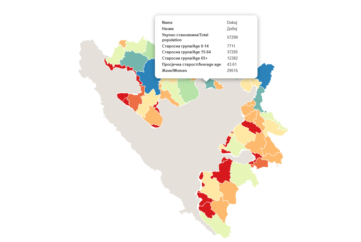 DOBOJ STARI: Na 100 djece dolazi 161 stanovnik sa 65 i više godina