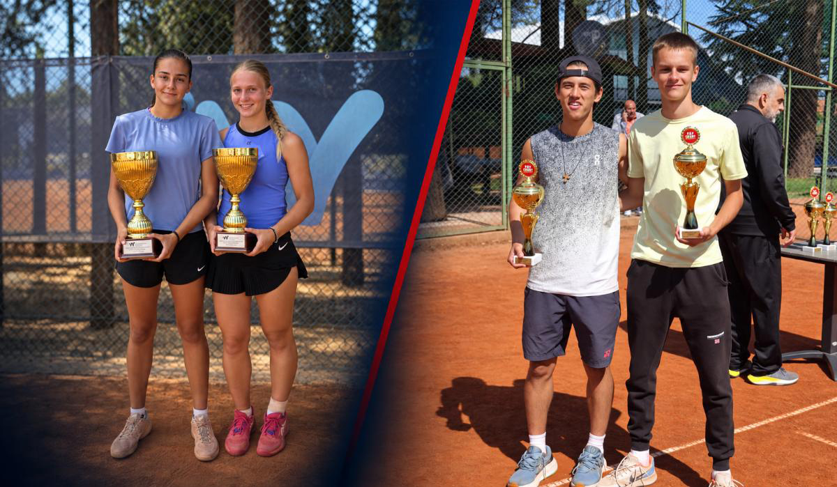 Dobojski juniori blistaju u dublu: Nikša Smiljanić osvojio ITF titulu, Nikolina Kovačević ubjedljiva i u singlu