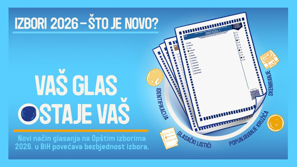 (VIDEO) Opšti izbori u Bosni i Hercegovini 2026.: Često postavljena pitanja za birače