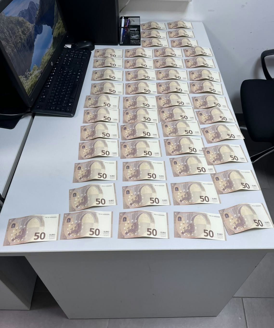 falsifikovani evro u Doboju 01