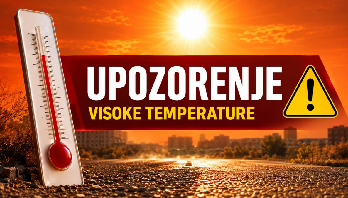 Upozorenje za Doboj i cijelu Srpsku: Temperature do 41 stepen
