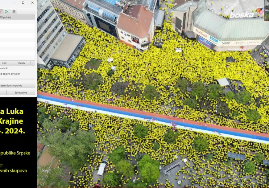 "Ni blizu 50.000" Arhiv javnih skupova procijenio broj okupljenih na mitingu u Banjaluci na 9000