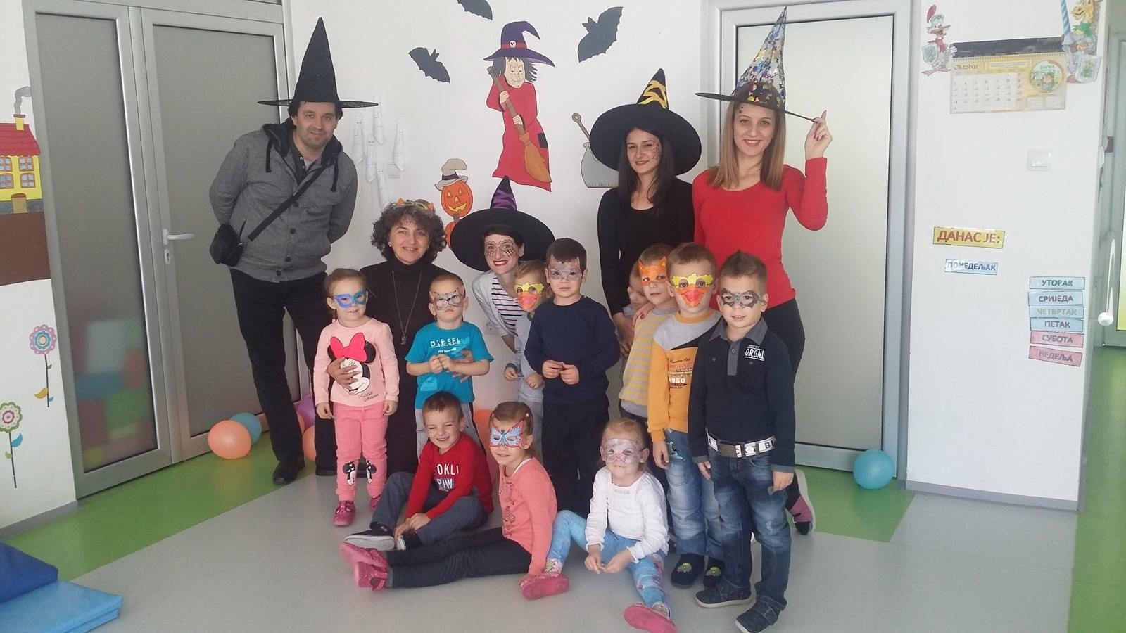 DOBOJ:  "Halloween žurka" za mališane (FOTO)