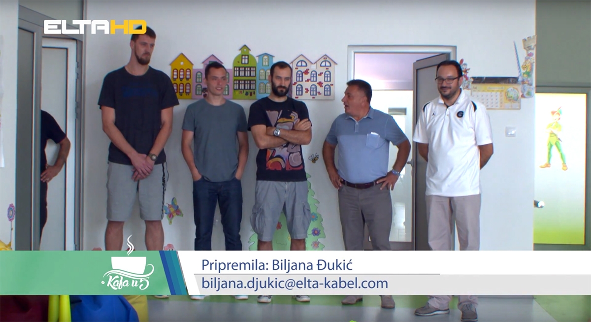 DOBOJ: Košarkaši posjetili Centar za djecu i odrasle sa smetnjama u razvoju (VIDEO)