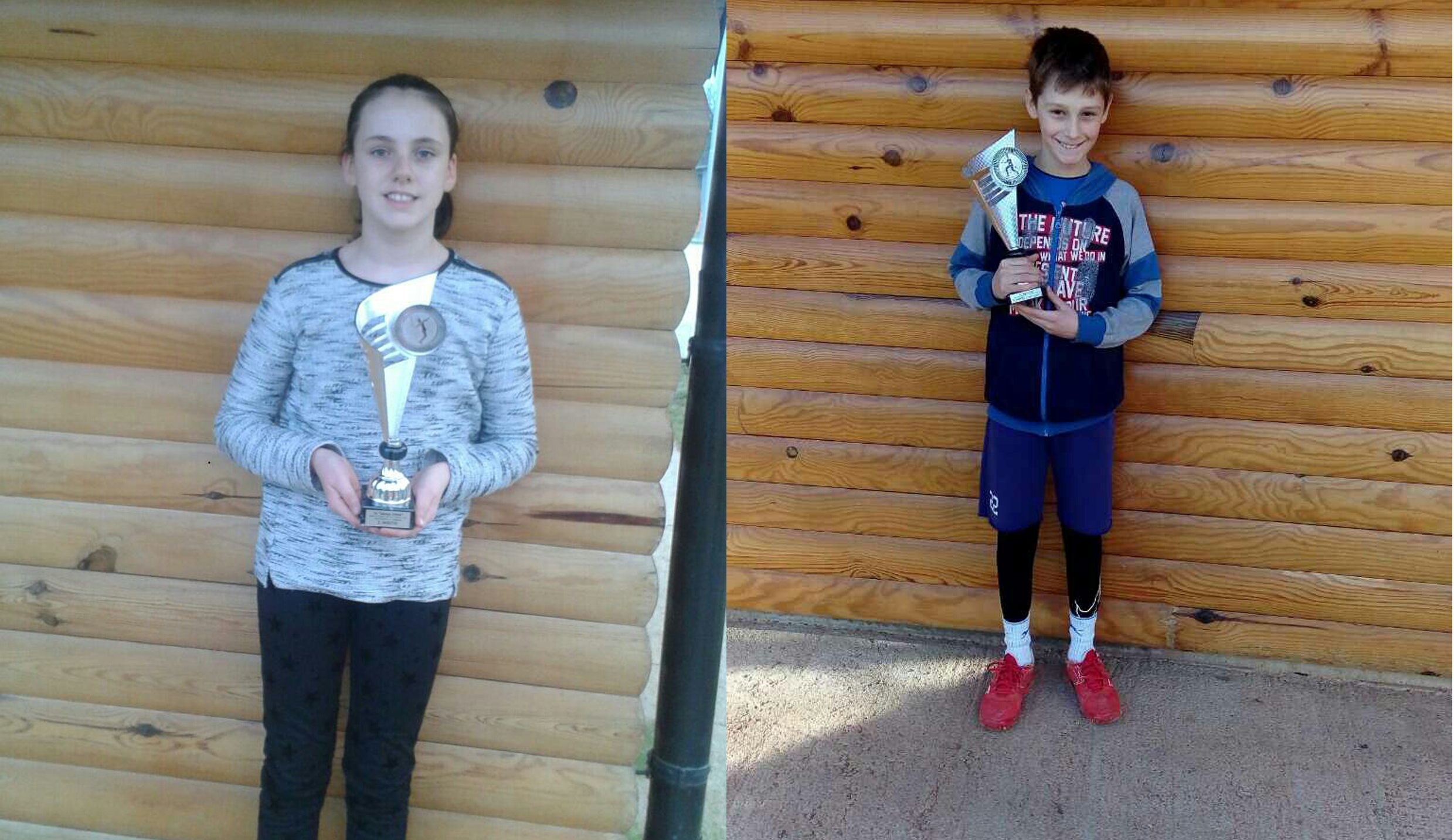 DOBOJ: Sofia Stanković i Pavle Smiljanić na pobjedničkom postolju