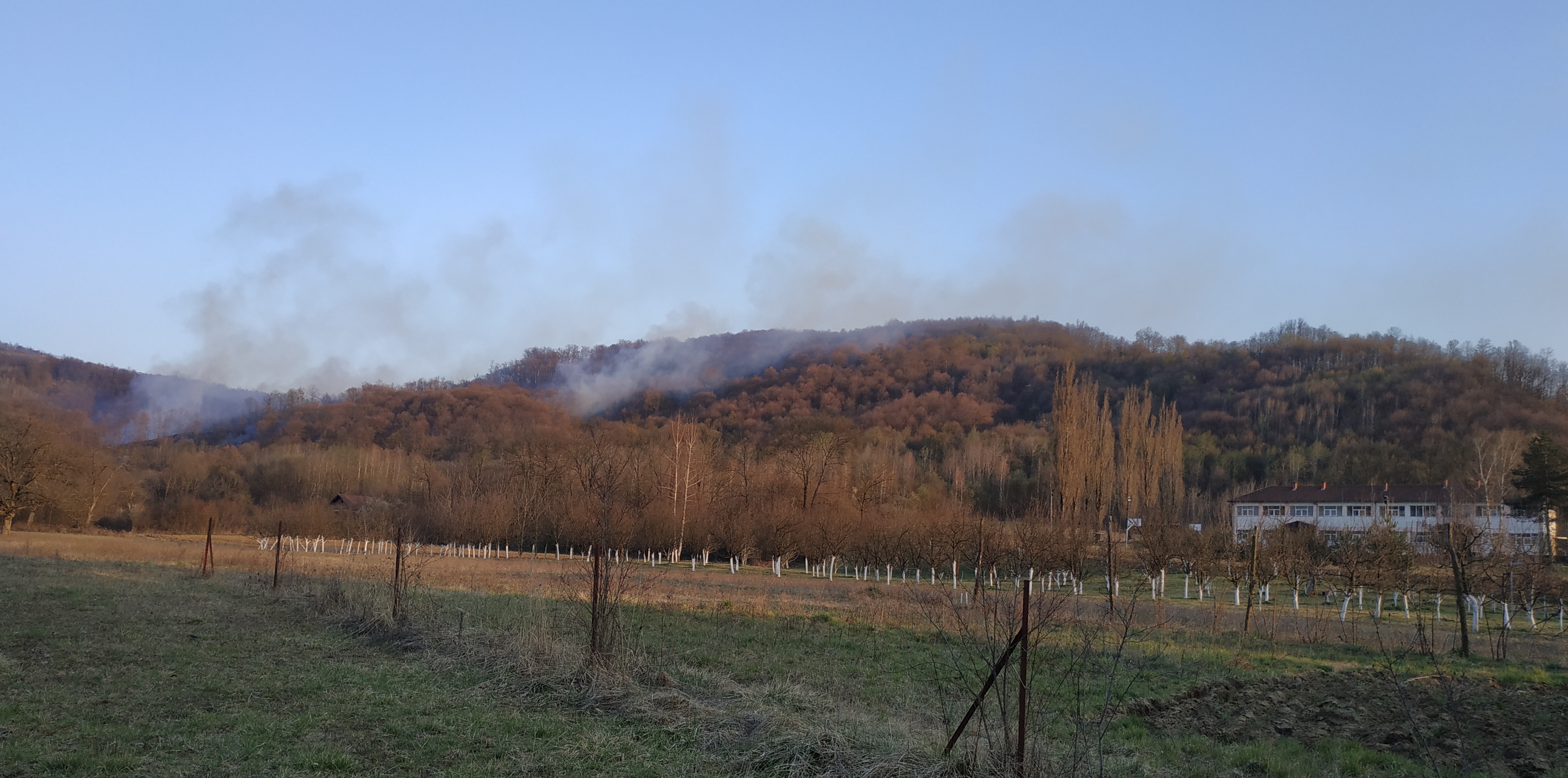 GORI ŠUMA U BLIZINI DOBOJA: Požar prijeti Gavrićima