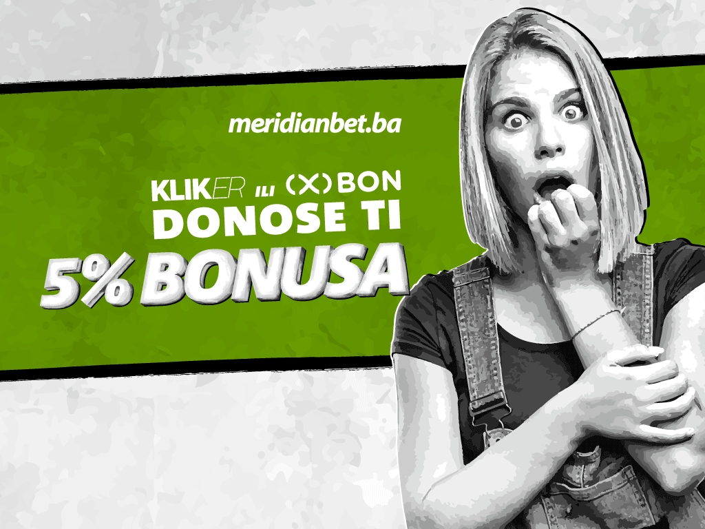 SA PAR KLIKOVA DOPUNI SVOJ MERIDIAN KEŠ RAČUN  Kliker ili xBon - oba ti donose 5 % bonusa