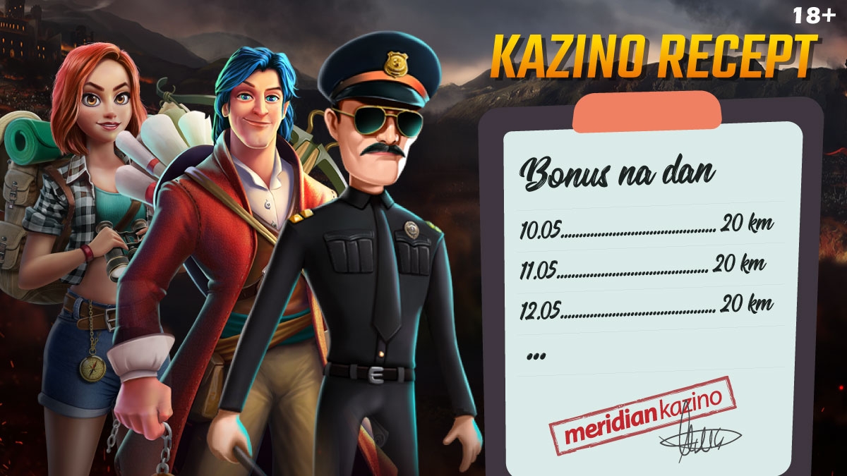 MERIDIAN „BOMBARDUJE“ NAJVEĆIM BONUSIMA NA PLANETI!