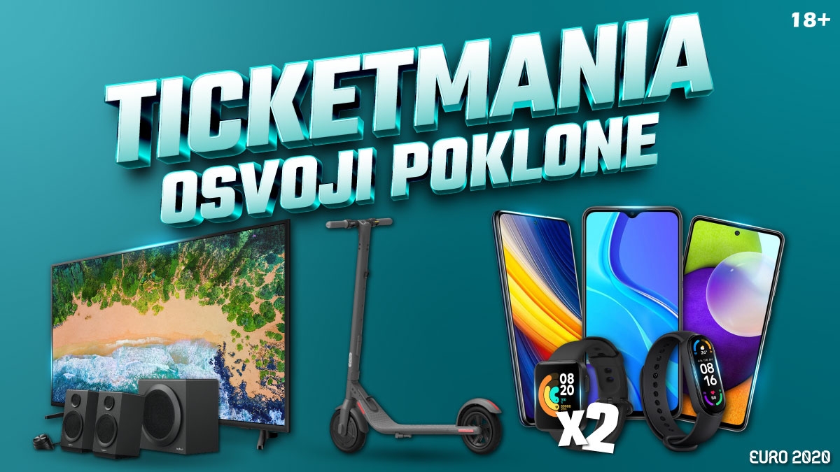 MERIDIAN TICKETMANIA: EURO 2020 donosi specijalne „NAJPAMETNIJE“ poklone!