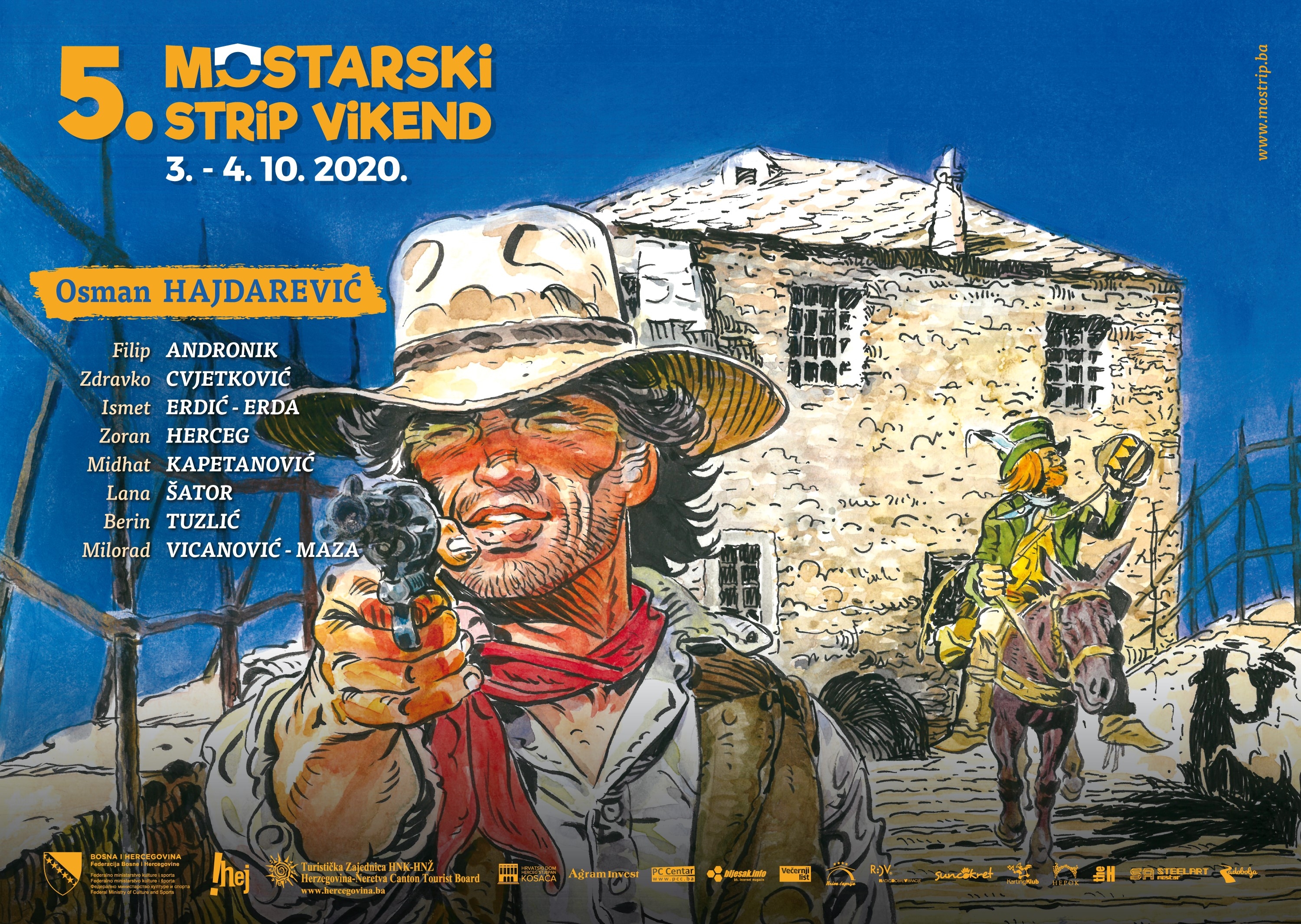 DOBOJSKI INFO NAJAVLJUJE: Festival stripa Mostar 2020