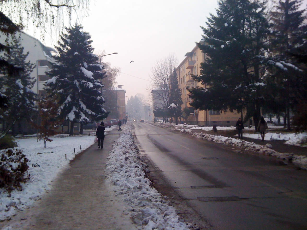 DOBOJ: I sutra veoma hladno