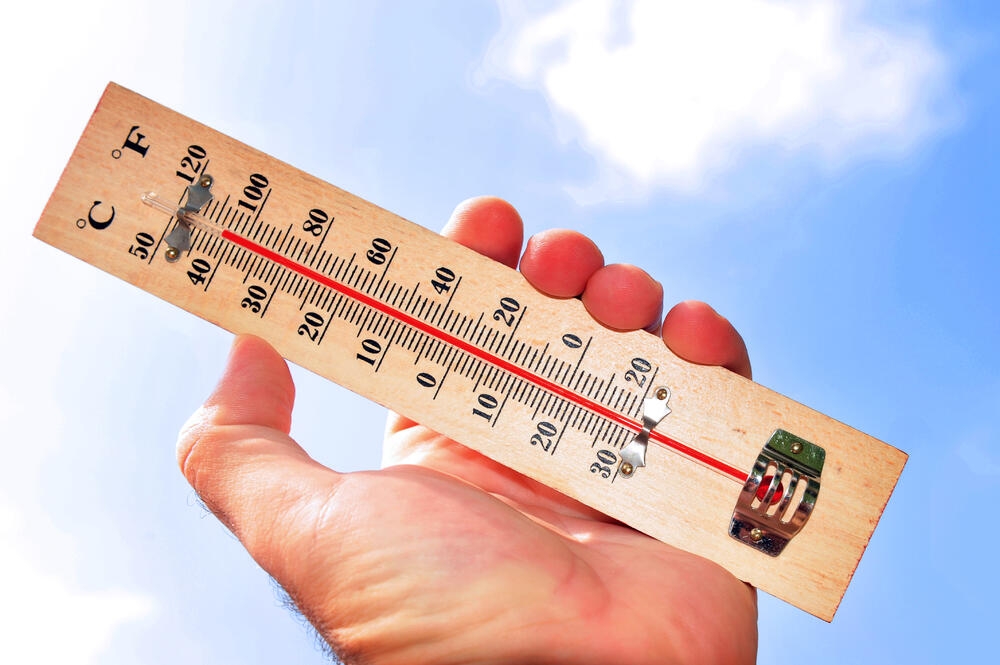 VRIJEME: Danas veoma toplo, temperatura i do 40 stepeni