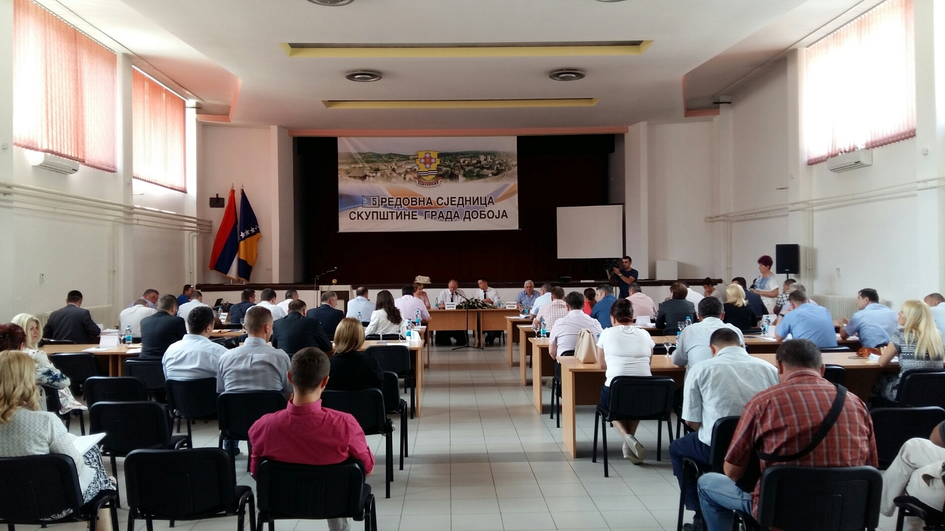 DOBOJ: Odbornici glume Alana Forda